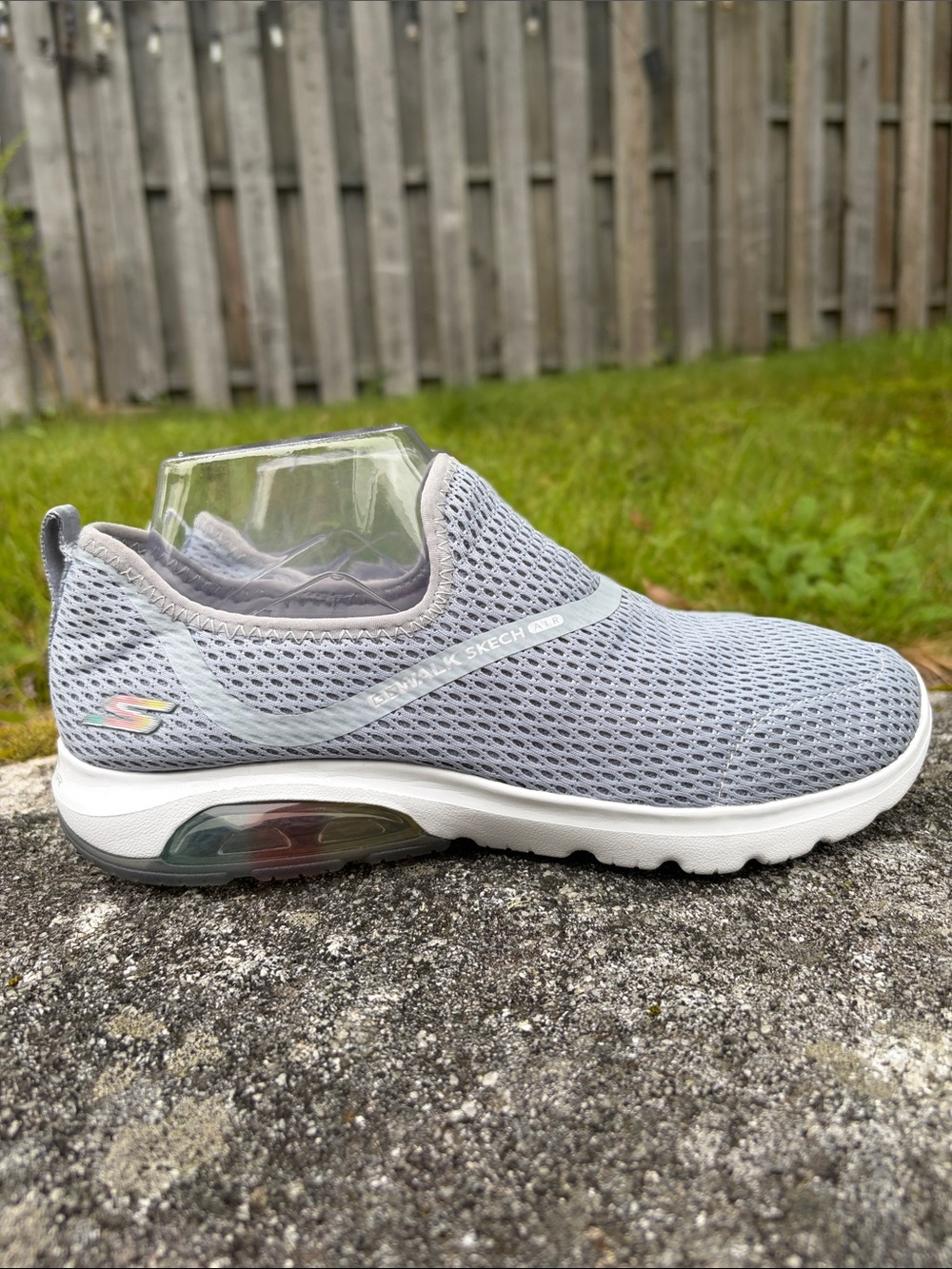 Skechers Women's GO Walk Skech Air Twirl Walking shoes sneakers in grey size 8.5